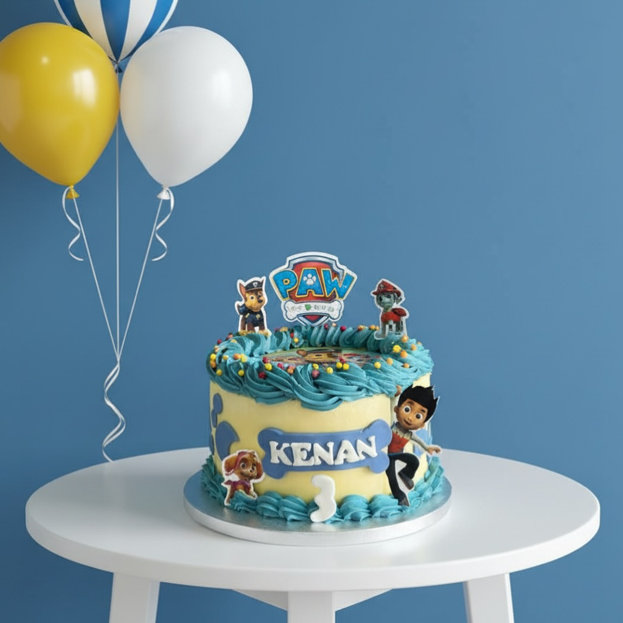 Gâteau Anniversaire Paw Patrol - 10 personnes