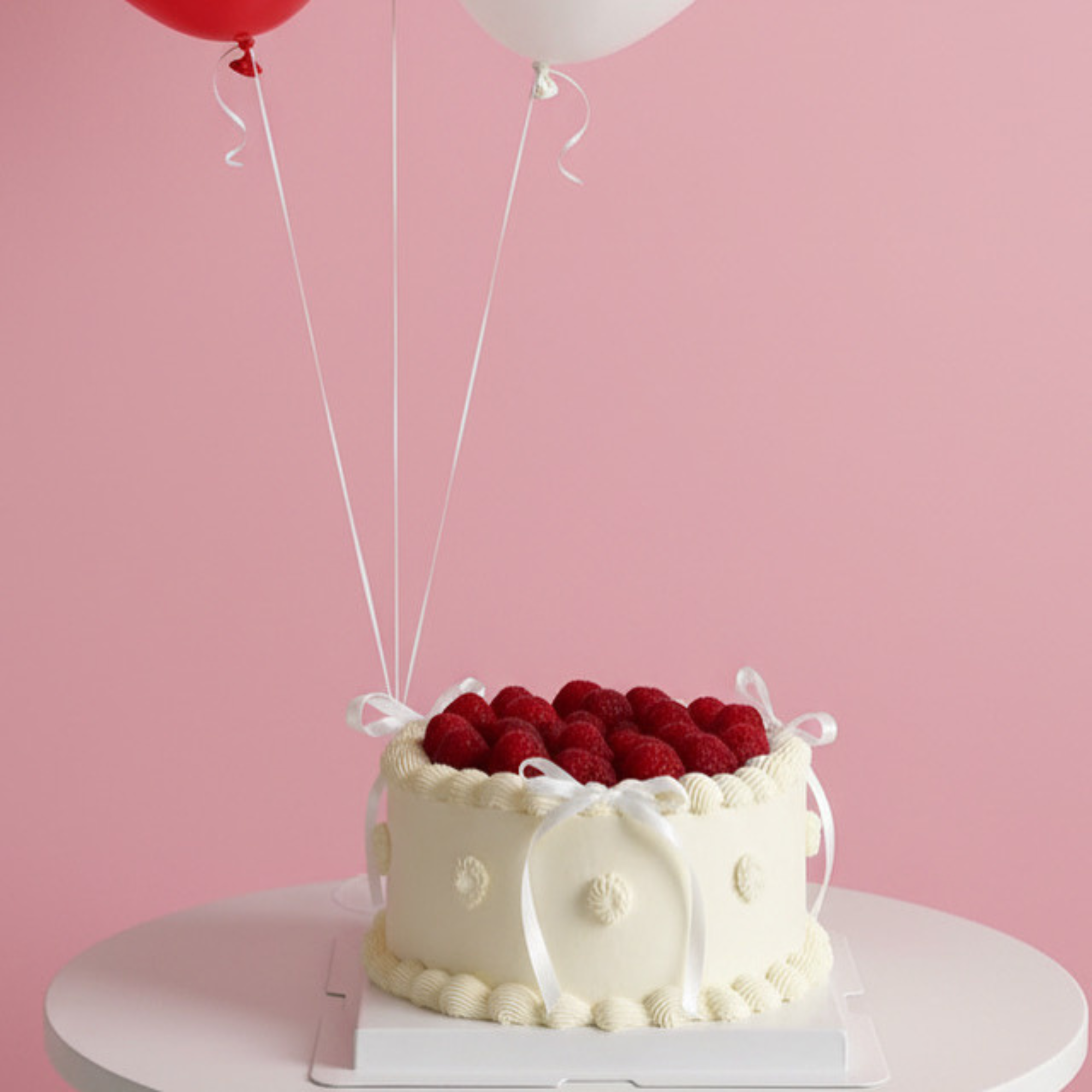 Gâteau avec Framboise Fraîches - 10 personnes